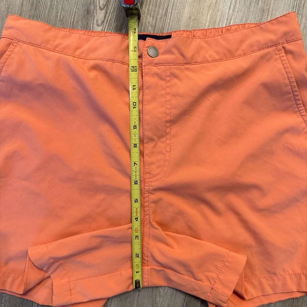 Abercrombie & Fitch Mens Large Lined Swim Shorts Coral